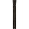 Ekena Millwork Traditional Wrought Iron Bracket, (Single center brace), Antiqued Warm Silve 1 1/2"W x 5 1/2"D x 8"H BKTM01X05X08STRAWS - alternate 5